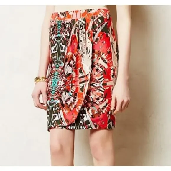 Anthropologie Maeve Wrap Skirt - Size L - Picture 3 of 8